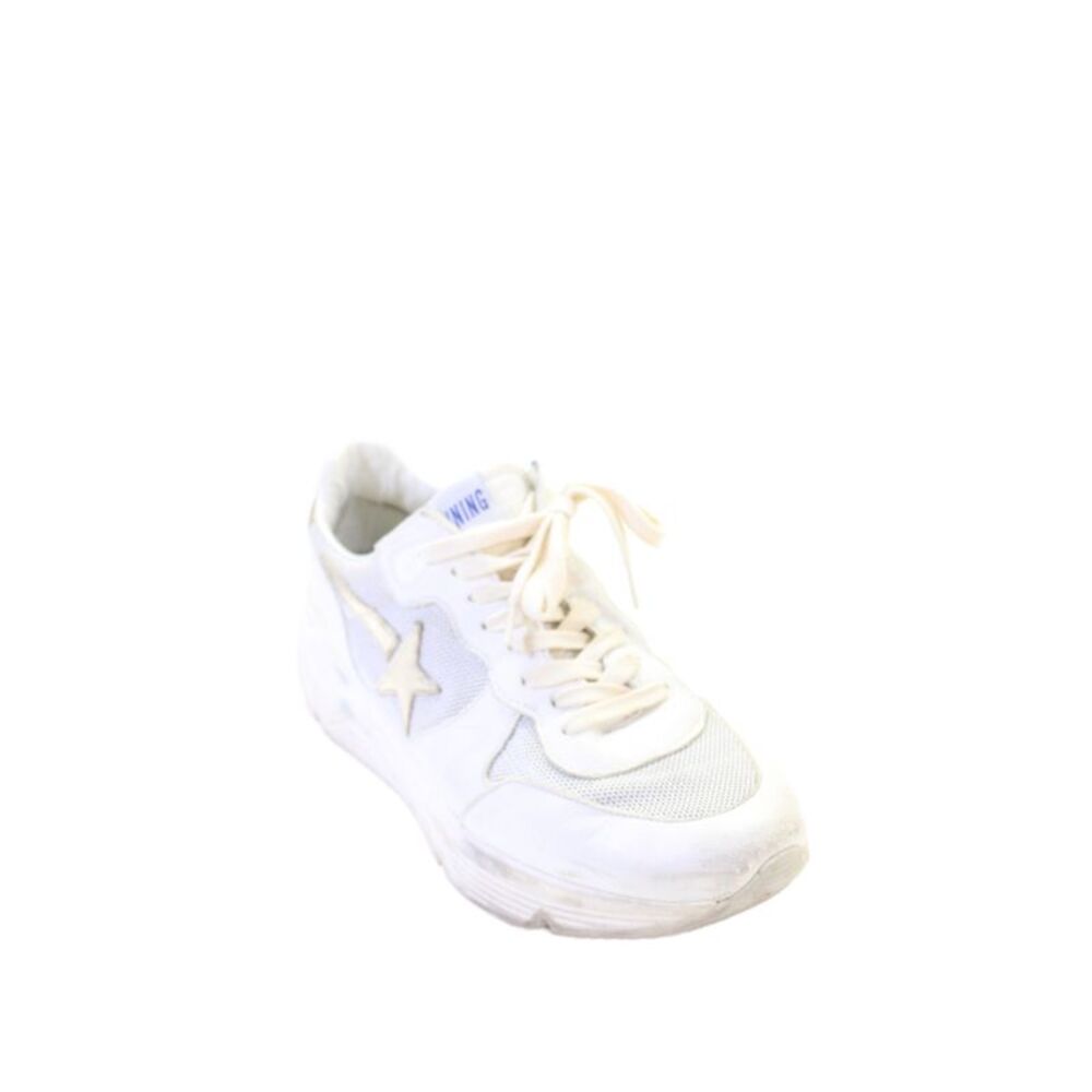 Golden Goose Deluxe Brand Womens Leather Running Sneakers White Size 38 8